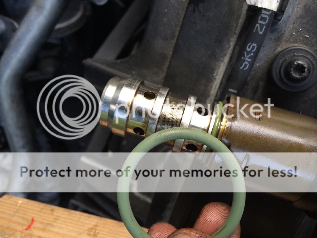 changing vanos solenoid orings on the n62 engine