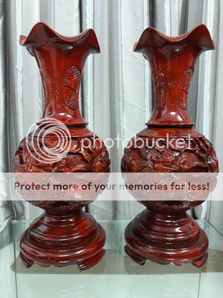 Bán lộc bình, hồ lô, thiểm thừ, bộ đồ thờ gỗ