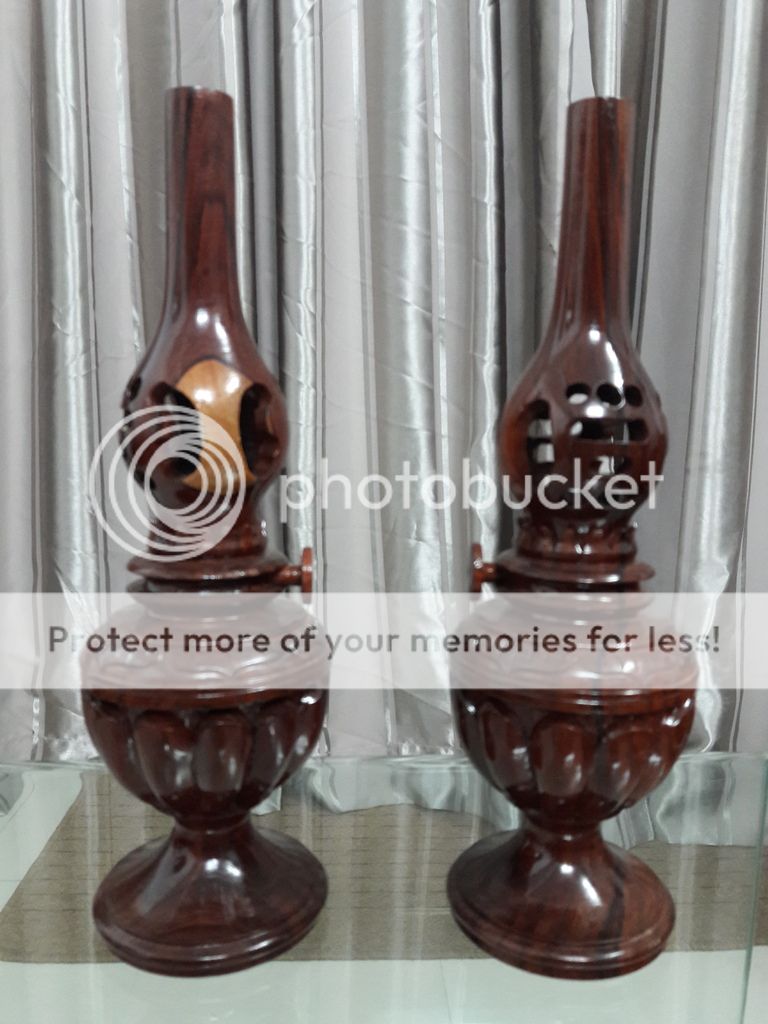 Bán lộc bình, hồ lô, thiểm thừ, bộ đồ thờ gỗ - 3