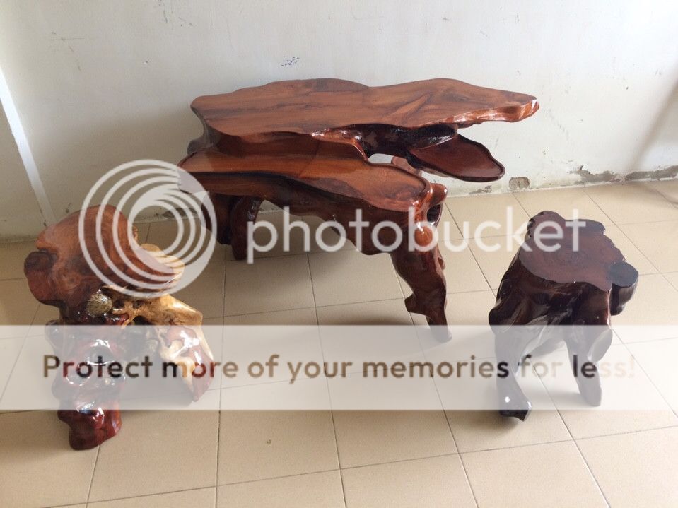 Bán lộc bình, hồ lô, thiểm thừ, bộ đồ thờ gỗ - 27