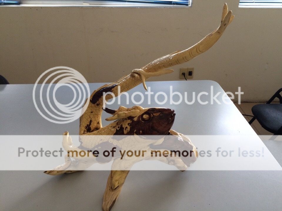 Bán lộc bình, hồ lô, thiểm thừ, bộ đồ thờ gỗ - 44