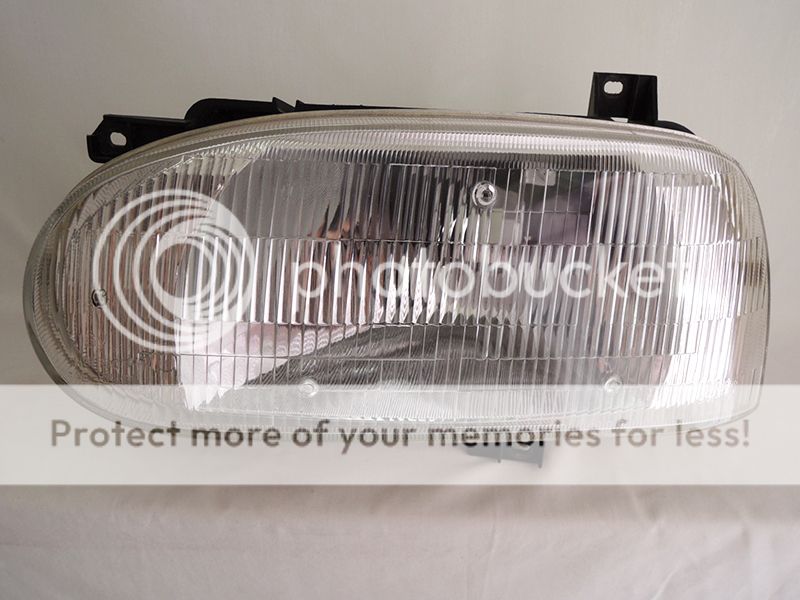 FS mk3 golf single chamber headlight housings set VW Vortex