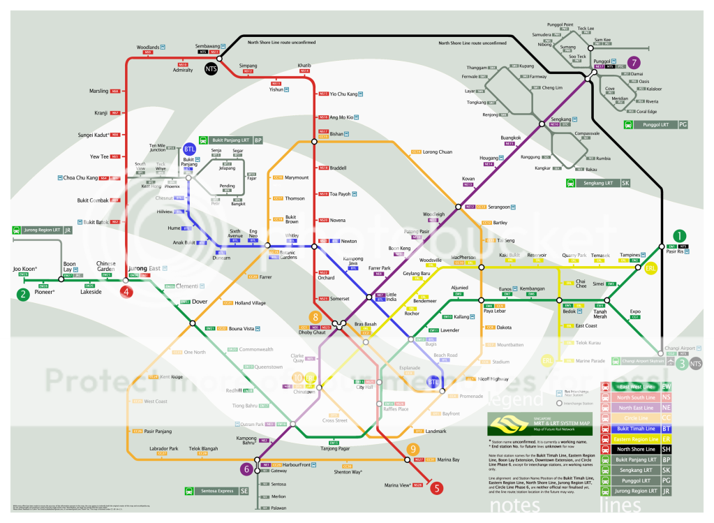A Guide to Singapore's Mass Rapid Transit System (Local Railway ...