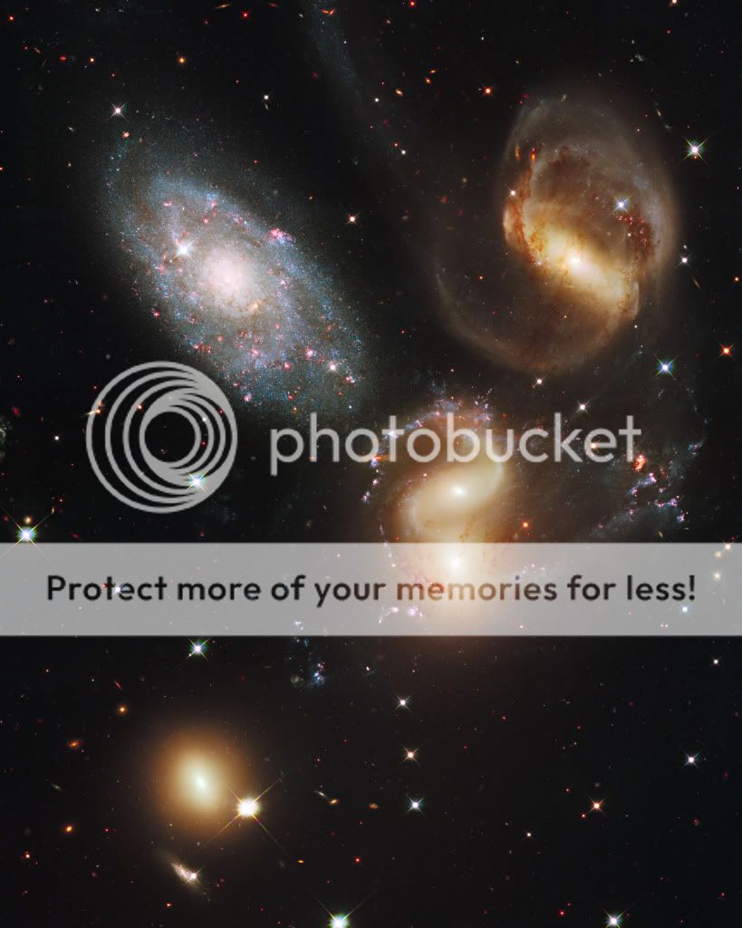 hubble space telescope photo stephans quintet nasa photos 8x10